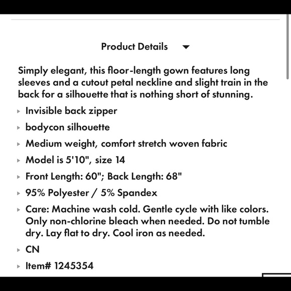 Eloquii Keyhole Neckline Dress - Picture 5 of 5